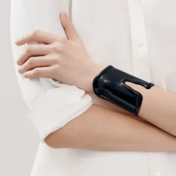 Tiffany & Co. Elsa Peretti® large Bone cuff in black finish over copper, 95 mm wide. | ^ Bracelets|Elsa Peretti®
