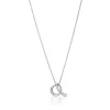 Tiffany & Co. Elsa Peretti® letter pendant. Sterling silver, small. Letters A-Z available. | ^ Necklaces & Pendants|Gifts for Her