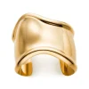 Tiffany & Co. Elsa Peretti® medium Bone cuff in 18k gold, 61 mm wide. | ^ Bracelets|Gold Jewelry