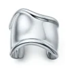 Tiffany & Co. Elsa Peretti® medium Bone cuff in sterling silver, 61 mm wide. | ^ Bracelets|Gifts for Her