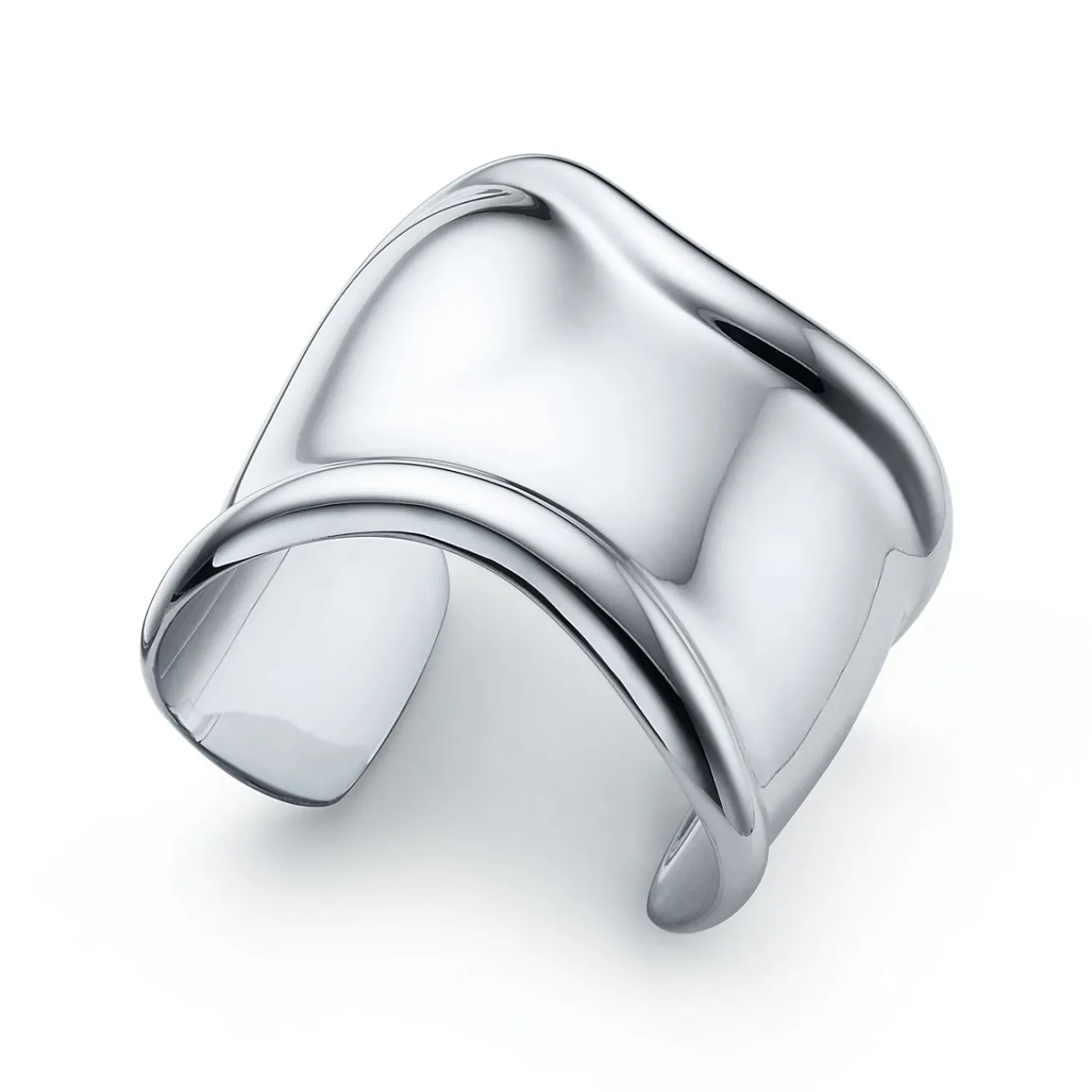 Tiffany & Co. Elsa Peretti® medium Bone cuff in sterling silver, 61 mm wide. | ^ Bracelets|Gifts for Her