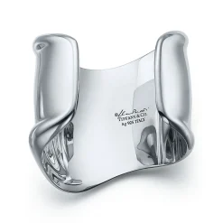 Tiffany & Co. Elsa Peretti® medium Bone cuff in sterling silver, 61 mm wide. | ^ Bracelets|Gifts for Her