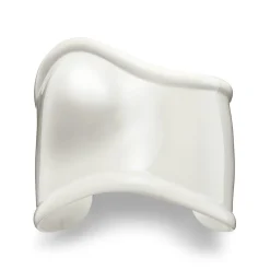 Tiffany & Co. Elsa Peretti® Medium Bone Cuff in White Finish Over Copper, 61 mm Wide | ^ Bracelets|Elsa Peretti®