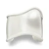 Tiffany & Co. Elsa Peretti® Medium Bone Cuff in White Finish Over Copper, 61 mm Wide | ^ Bracelets|Elsa Peretti®