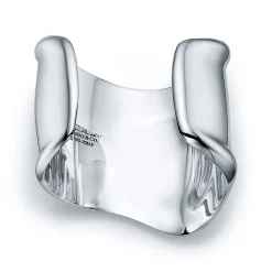 Tiffany & Co. Elsa Peretti® medium Bone cuff in sterling silver, 61 mm wide. | ^ Bracelets|Bold Silver Jewelry