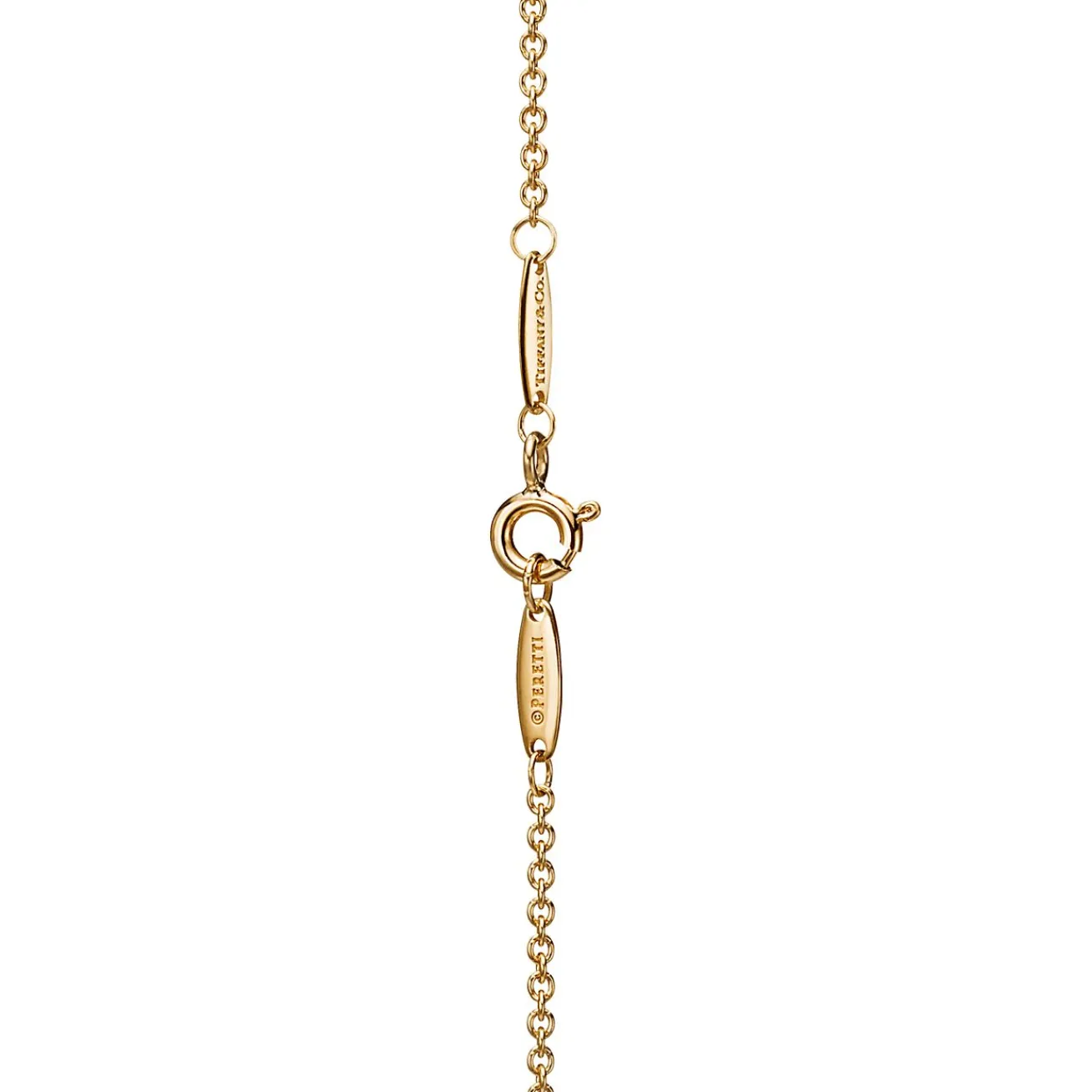 Tiffany & Co. Elsa Peretti® Mesh fringe pendant in 18k gold with freshwater pearls. | ^ Necklaces & Pendants|Gold Jewelry