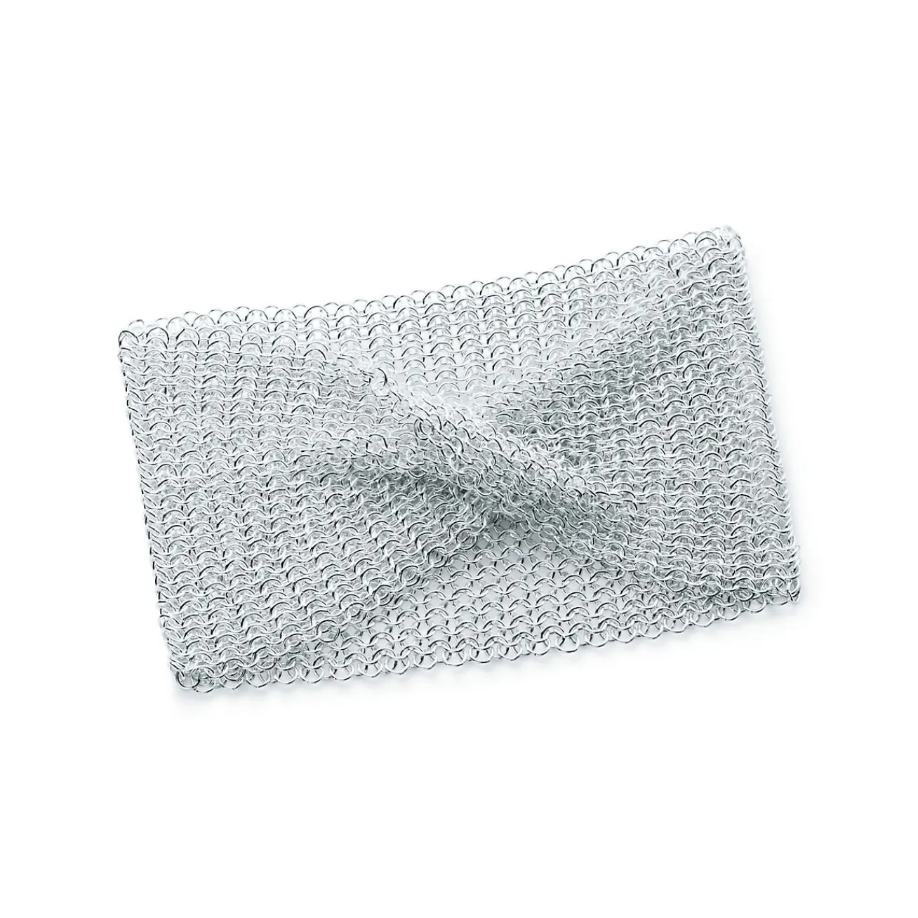 Tiffany & Co. Elsa Peretti® Mesh wide bracelet in sterling silver, large. | ^ Bracelets|Sterling Silver Jewelry