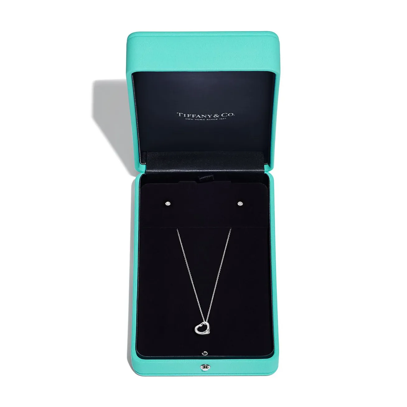 Tiffany & Co. Elsa Peretti® Open Heart and Diamonds by the Yard® Set in Sterling Silver | ^ Gifts for Her|Her