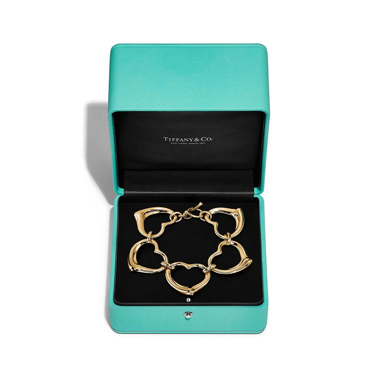 Tiffany & Co. Elsa Peretti® Open Heart Bracelet in Yellow Gold | ^ Bracelets|New Jewelry