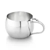 Tiffany & Co. Elsa Peretti® Open Heart baby cup in sterling silver. | ^ Baby|Baby