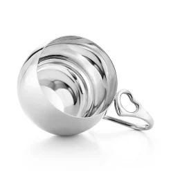 Tiffany & Co. Elsa Peretti® Open Heart baby cup in sterling silver. | ^ Baby|Baby