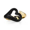 Tiffany & Co. Elsa Peretti® Open Heart Cuff in Yellow Gold with Black Jade | ^ Bracelets|New Jewelry