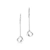 Tiffany & Co. Elsa Peretti® Open Heart drop earrings in sterling silver. | ^ Earrings|Sterling Silver Jewelry