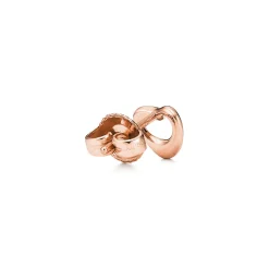 Tiffany & Co. Elsa Peretti® Open Heart earrings in 18k rose gold. More sizes available. | ^ Earrings|Rose Gold Jewelry