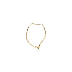 Tiffany & Co. Elsa Peretti® Open Heart hoop earrings in 18k gold. More sizes available. | ^ Earrings|Gold Jewelry