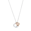 Tiffany & Co. Elsa Peretti® Open Heart pendant in sterling silver and 18k rose gold. | ^ Necklaces & Pendants|Gifts for Her