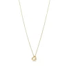 Tiffany & Co. Elsa Peretti® Open Heart Pendant in Yellow Gold, 7 mm | ^ Necklaces & Pendants|Gifts for Her