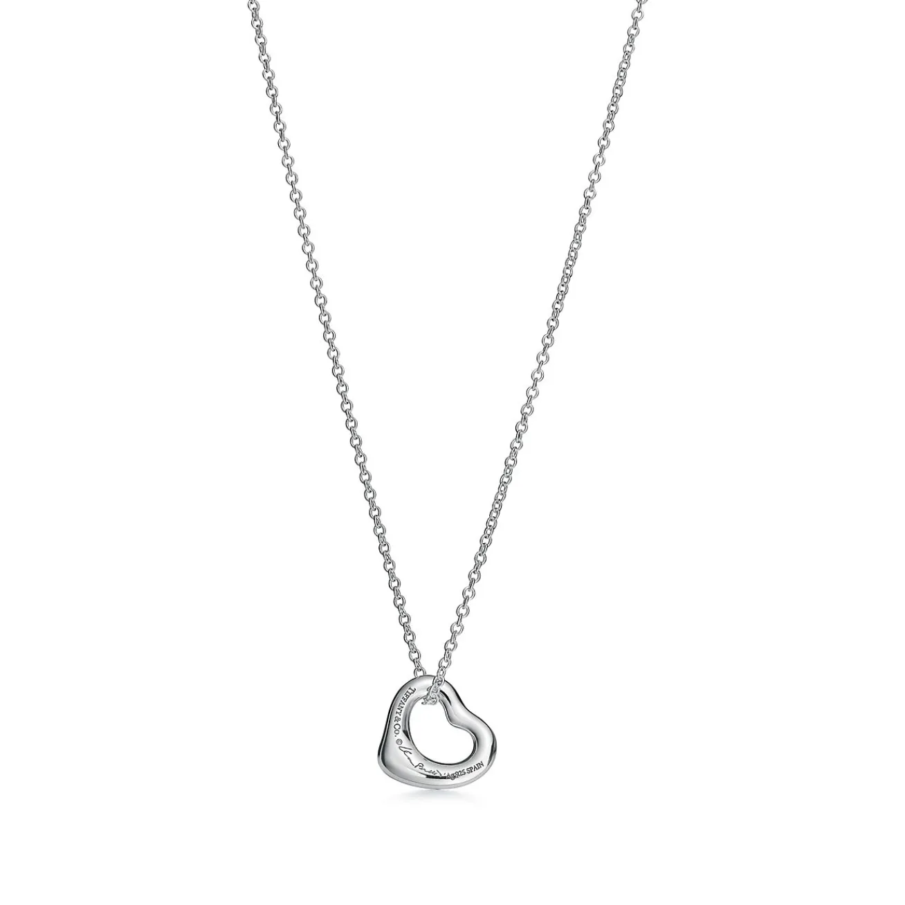 Tiffany & Co. Elsa Peretti® Open Heart Pendant and Earrings Set in Sterling Silver | ^ Gifts for Her|Her