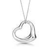 Tiffany & Co. Elsa Peretti® Open Heart Pendant in Sterling Silver | ^ Necklaces & Pendants|New Jewelry