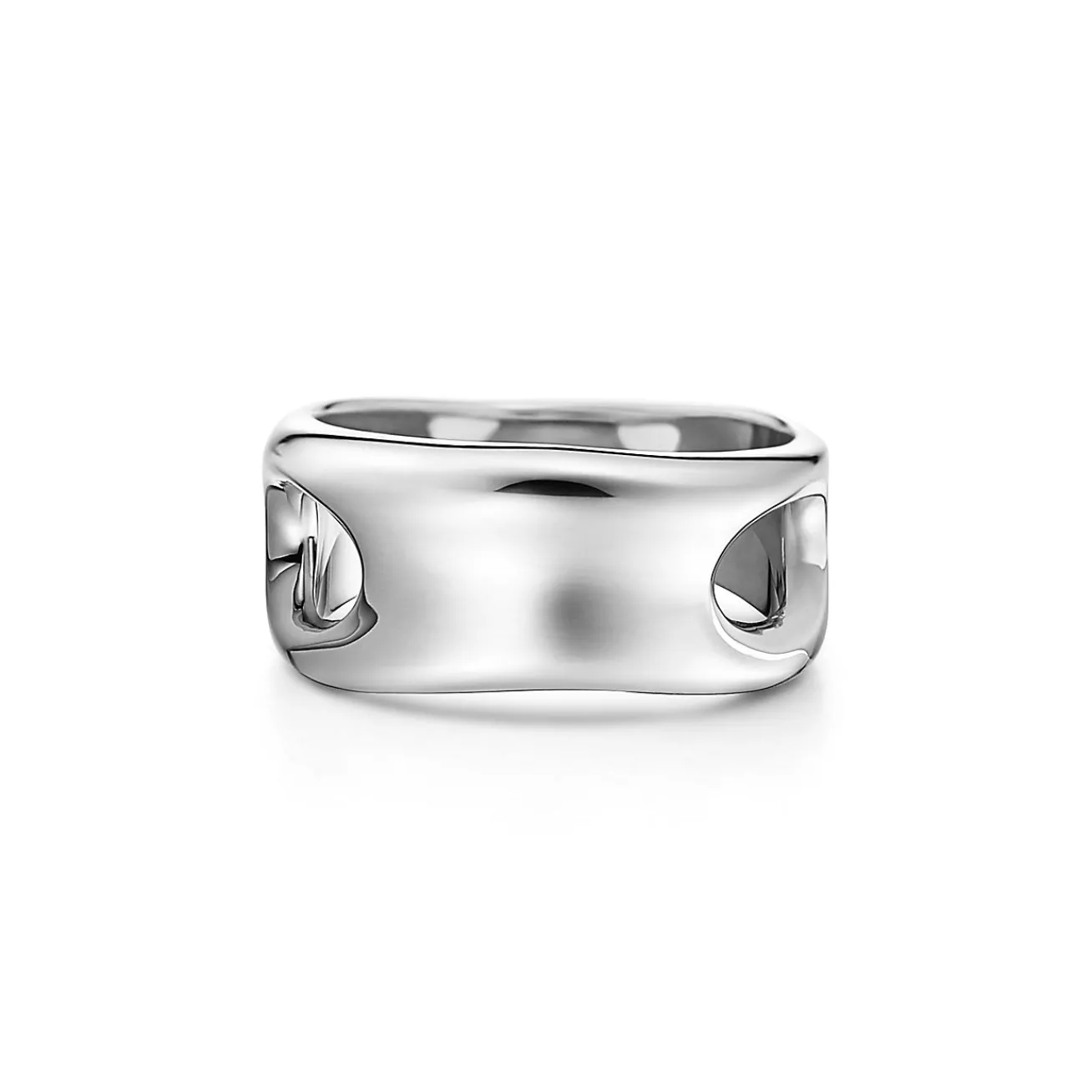 Tiffany & Co. Elsa Peretti® open side ring in sterling silver. | ^ Rings|Men's Jewelry