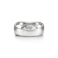 Tiffany & Co. Elsa Peretti® open side ring in sterling silver. | ^ Rings|Men's Jewelry