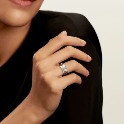 Tiffany & Co. Elsa Peretti® open side ring in sterling silver. | ^ Rings|Men's Jewelry