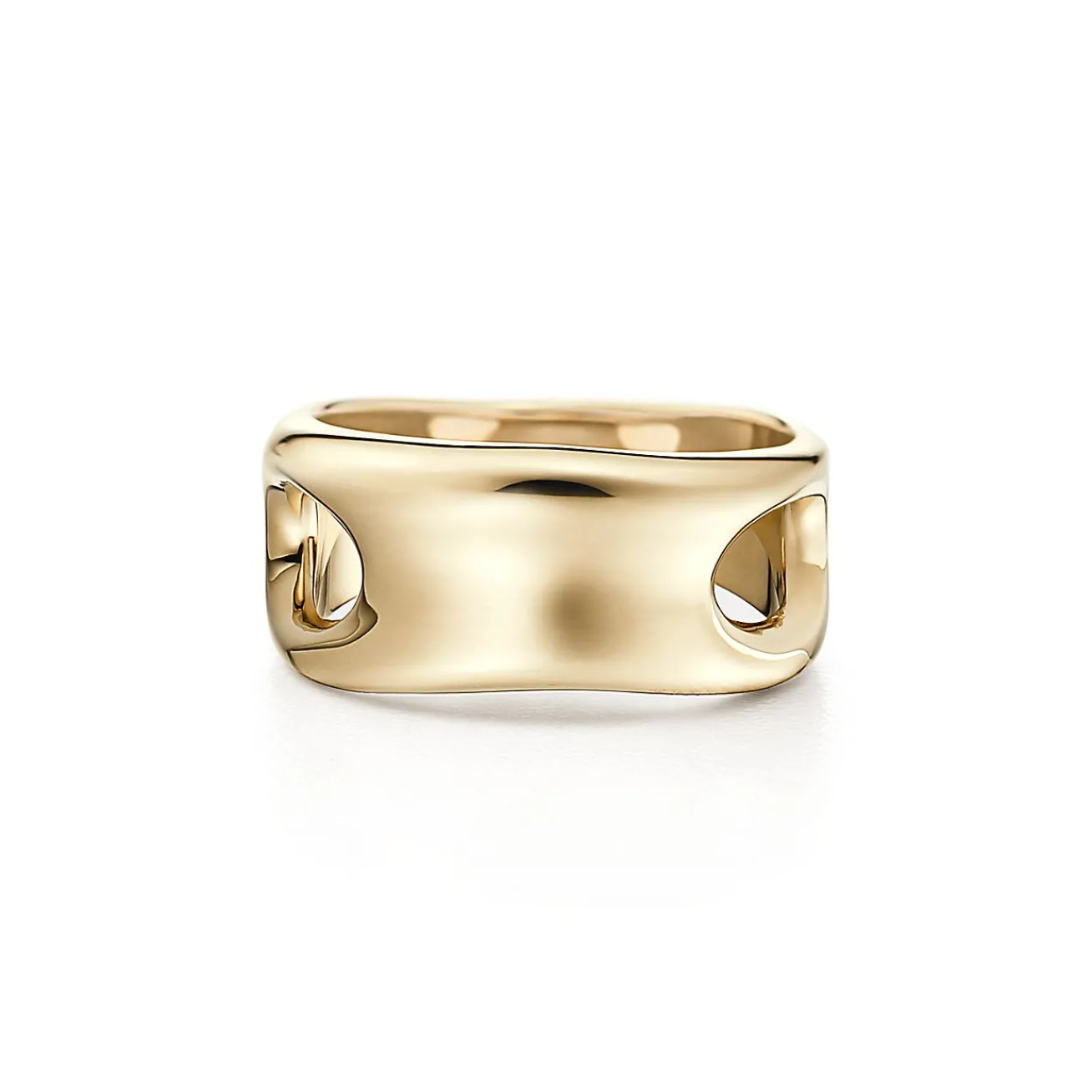 Tiffany & Co. Elsa Peretti® open side ring in 18k gold. | ^ Rings|Men's Jewelry