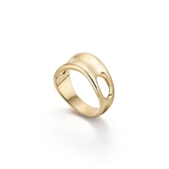 Tiffany & Co. Elsa Peretti® open side ring in 18k gold. | ^ Rings|Men's Jewelry