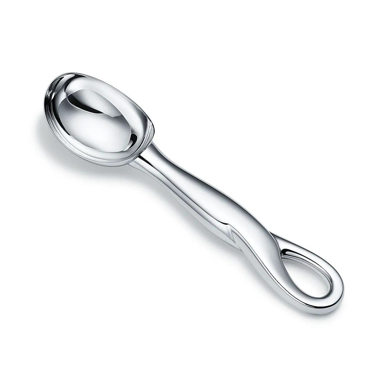 Tiffany & Co. Elsa Peretti® Padova™ ice cream scoop in sterling silver. | ^ Tableware|Flatware & Trays