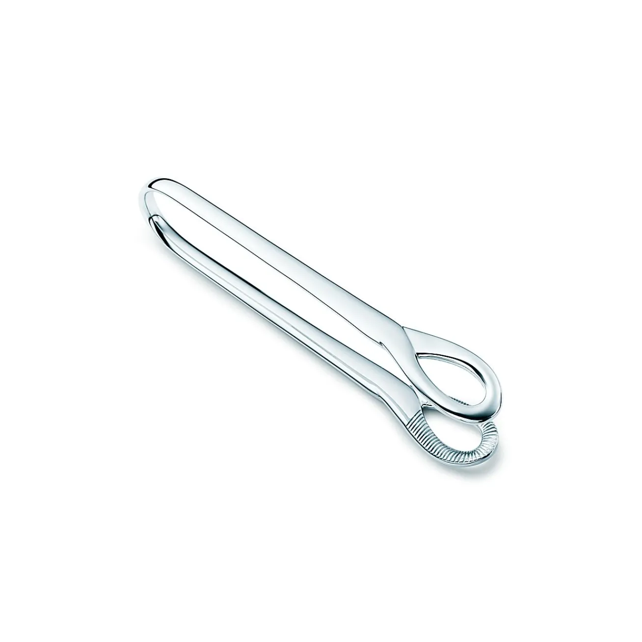 Tiffany & Co. Elsa Peretti® Padova™ ice tongs in sterling silver. | ^ Glassware & Barware|Bar & Drinkware