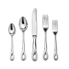 Tiffany & Co. Elsa Peretti® Padova™ 32-piece flatware set in sterling silver. | ^ Elsa Peretti®|The Couple