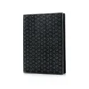 Tiffany & Co. Elsa Peretti® passport cover in black leather with lacquered Open Hearts. | ^Women Small Leather Goods|Women's Accessories