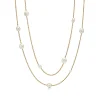 Tiffany & Co. Elsa Peretti® Pearls by the Yard™ sprinkle necklace in 18k gold. | ^ Necklaces & Pendants|Gold Jewelry