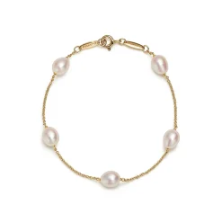 Tiffany & Co. Elsa Peretti® Pearls by the Yard™ bracelet in 18k gold. | ^ Bracelets|Gifts for Her
