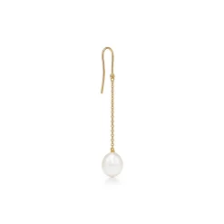 Tiffany & Co. Elsa Peretti® Pearls by the Yard™ chain earrings in 18k gold. | ^ Earrings|Most Popular Jewelry