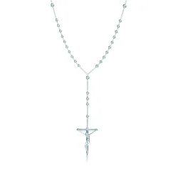 Tiffany & Co. Elsa Peretti® rosary in sterling silver. | ^ Sterling Silver Jewelry|Elsa Peretti®