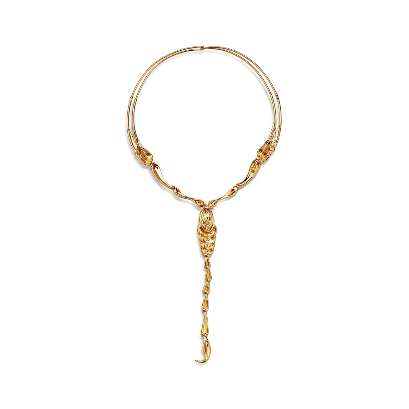 Tiffany & Co. Elsa Peretti® Scorpion Necklace in Yellow Gold | ^ Necklaces & Pendants|Gold Jewelry