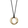 Tiffany & Co. Elsa Peretti® Sevillana™ pendant in 18k gold with a silk cord, small. | ^ Necklaces & Pendants|Gold Jewelry