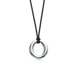 Tiffany & Co. Elsa Peretti® Sevillana™ pendant in sterling silver, medium. | ^ Necklaces & Pendants|Sterling Silver Jewelry