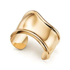Tiffany & Co. Elsa Peretti® small Bone cuff in 18k gold, 43 mm wide. | ^ Bracelets|Gifts for Her