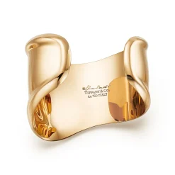 Tiffany & Co. Elsa Peretti® small Bone cuff in 18k gold, 43 mm wide. | ^ Bracelets|Gifts for Her