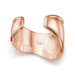 Tiffany & Co. Elsa Peretti® Small Bone Cuff in Rose Gold with Black Jade, 43 mm Wide | ^ Bracelets|Rose Gold Jewelry