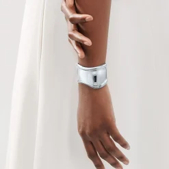 Tiffany & Co. Elsa Peretti® small Bone cuff in sterling silver, 43 mm wide. | ^ Bracelets|Sterling Silver Jewelry