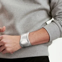 Tiffany & Co. Elsa Peretti® small Bone cuff in sterling silver, 43 mm wide. | ^ Bracelets|Sterling Silver Jewelry