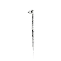 Tiffany & Co. Elsa Peretti® Snake earrings in sterling silver. | ^ Earrings|Bold Silver Jewelry