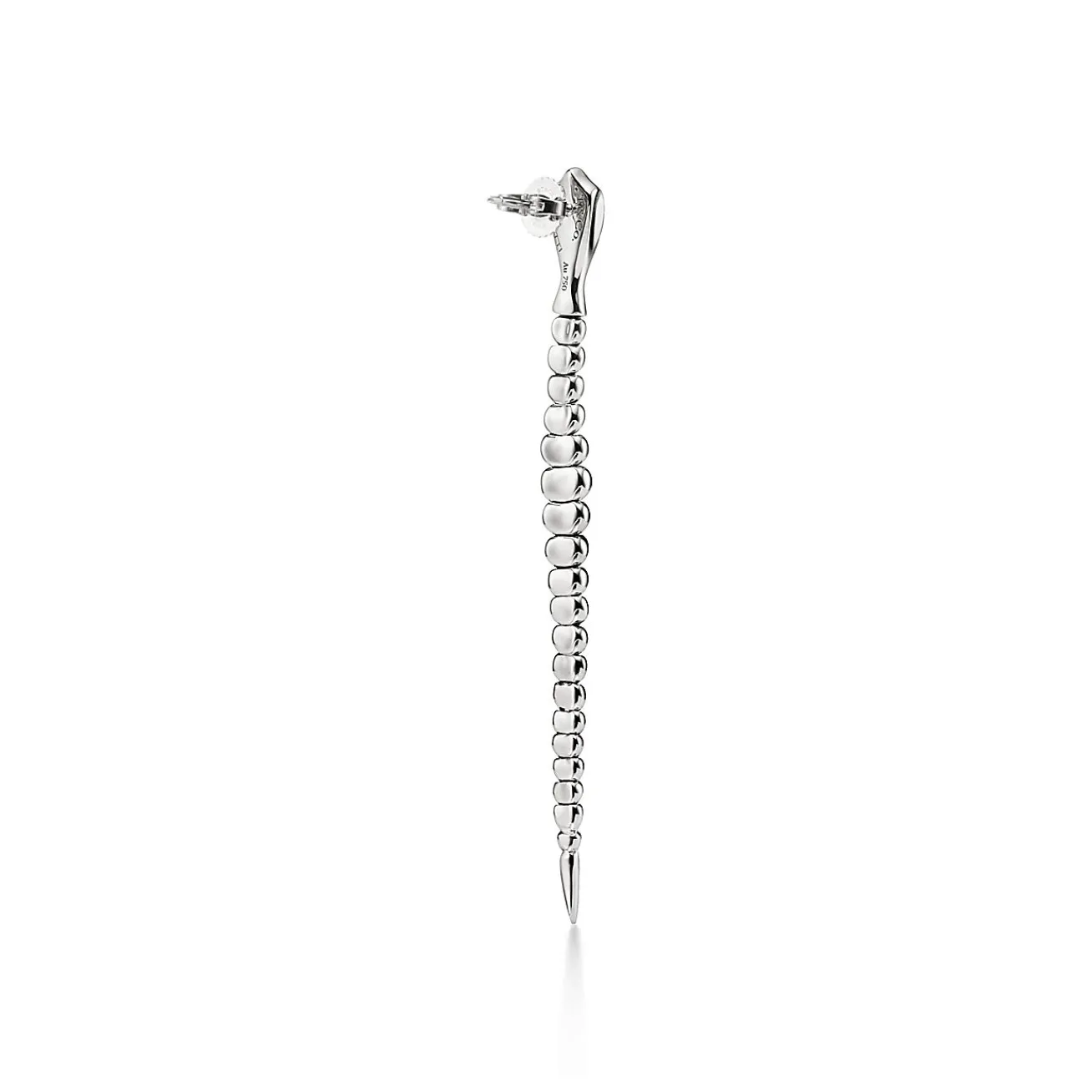 Tiffany & Co. Elsa Peretti® Snake earrings in sterling silver. | ^ Earrings|Bold Silver Jewelry