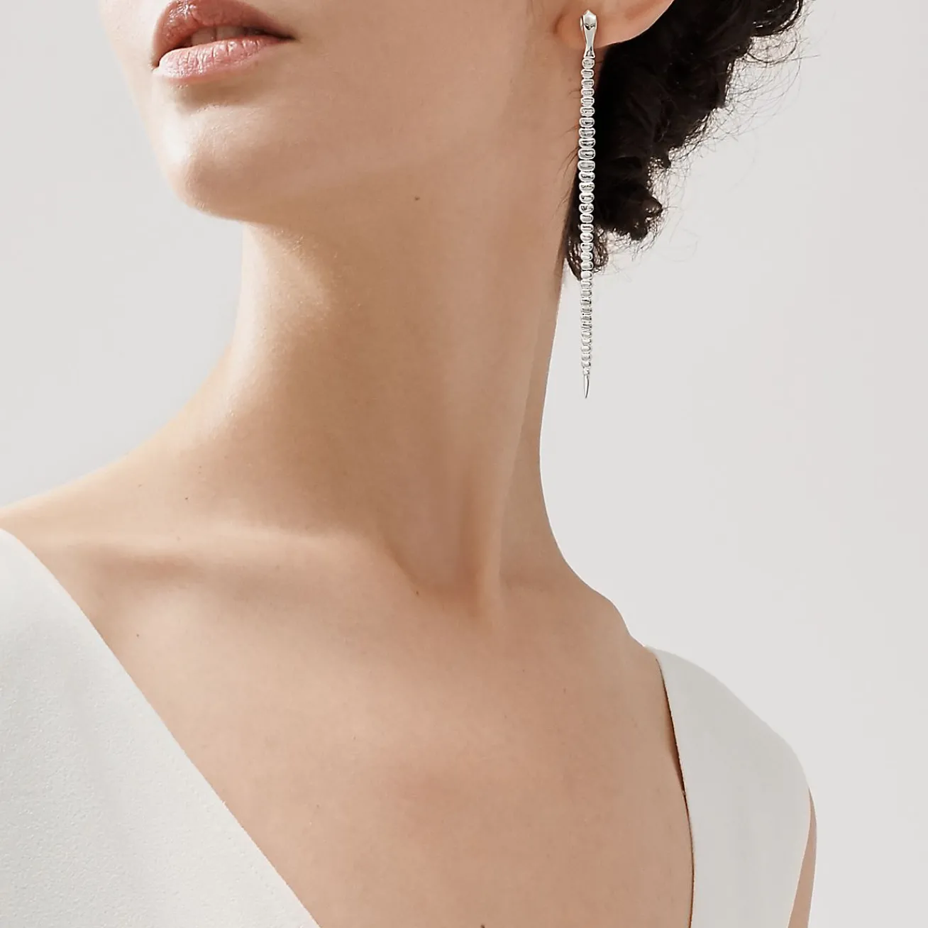 Tiffany & Co. Elsa Peretti® Snake earrings in sterling silver, large. | ^ Earrings|Sterling Silver Jewelry