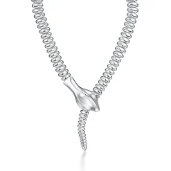 Tiffany & Co. Elsa Peretti® Snake Necklace in Sterling Silver | ^ Necklaces & Pendants|Sterling Silver Jewelry