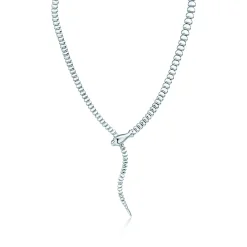 Tiffany & Co. Elsa Peretti® Snake Necklace in Sterling Silver | ^ Necklaces & Pendants|Bold Silver Jewelry