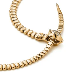 Tiffany & Co. Elsa Peretti® Snake Necklace in Yellow Gold | ^ Necklaces & Pendants|Gold Jewelry